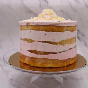 Strawberry Cloud Cake
