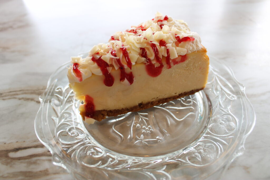Cheesecake - White Chocolate Raspberry Slice