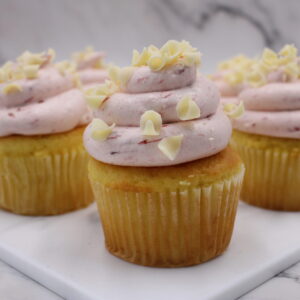 Strawberry Cloud Deluxe Cupcakes