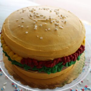 Hamburger Cake
