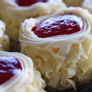 White Chocolate Raspberry Jr. Pastries