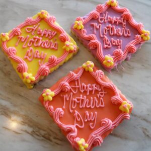 Mother's Day Decorated Cookies Plaques