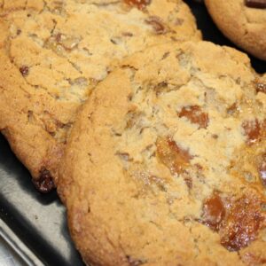 Salted Caramel Large Cookies