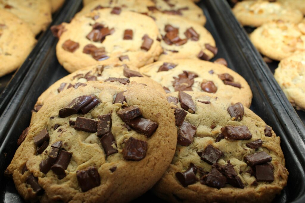 Triple Chocolate Large Cookies