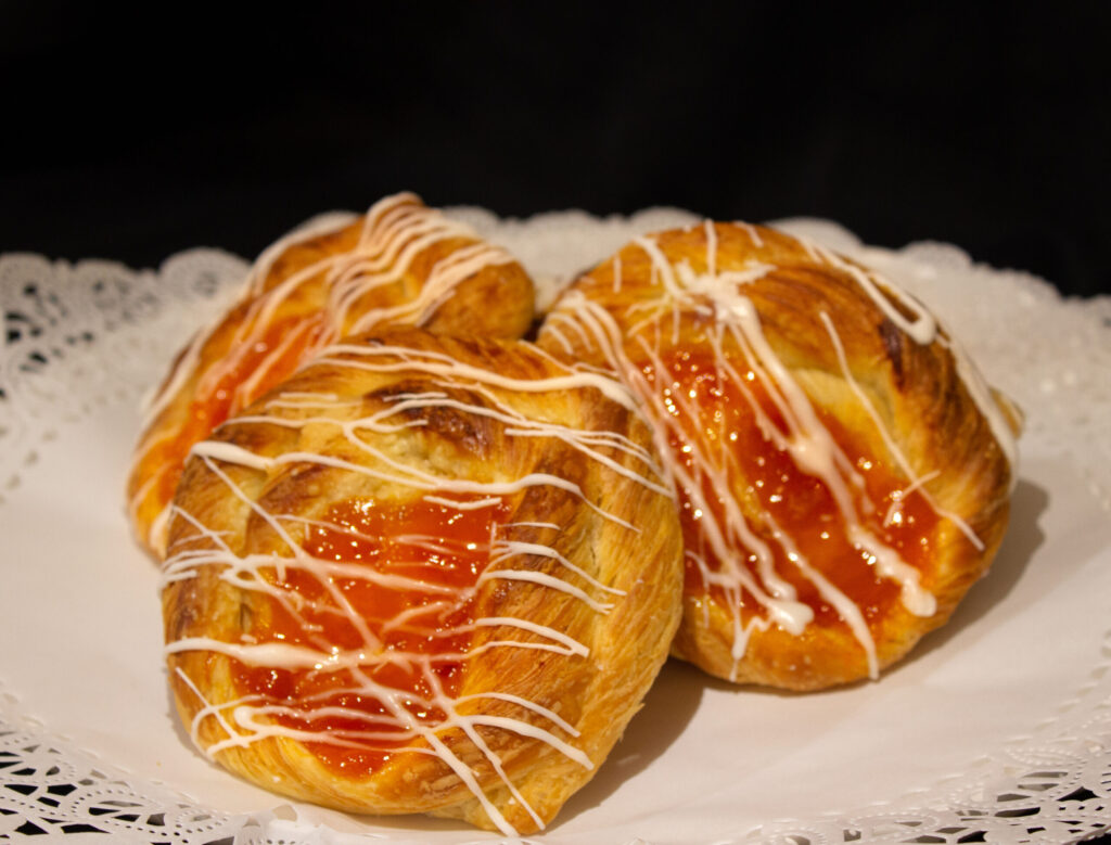 Apricot Iced Danish