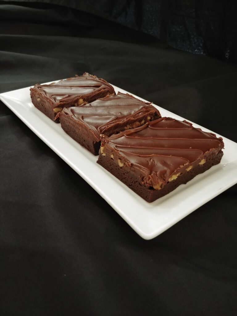 Brownies - Iced with Walnuts