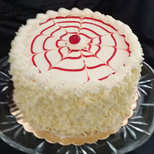 7" White Chocolate Raspberry Cake