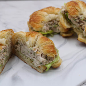 Croissant Sandwich Tray - Homemade Chicken Salad <br>1 Doz. - Call to check availability