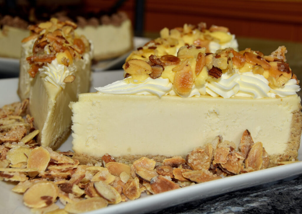 Cheesecake - Toasted Almond Slice