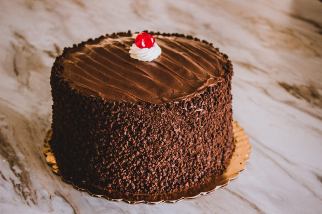 7″ Chocolate Sour Cream Cake