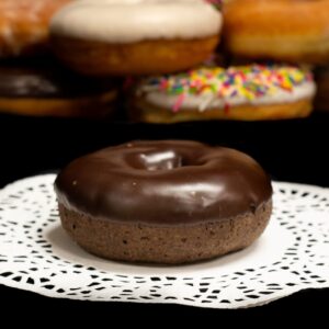 Chocolate Cake Donuts