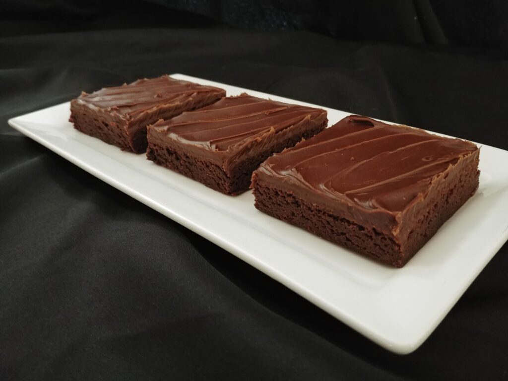 Brownies with Icing