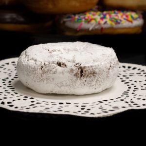Powdered Sugar Cake Donuts